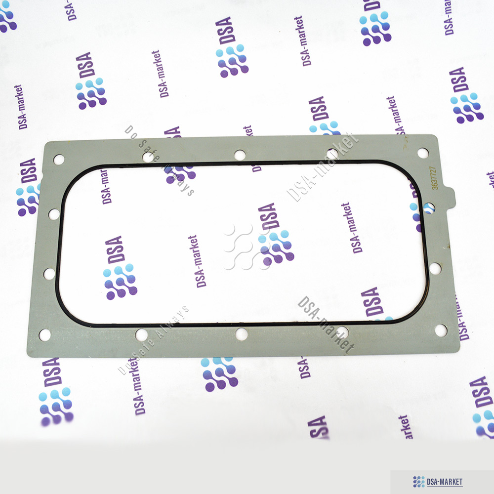 3637727 (3009324) Прокладка теплообменника CUMMINS ССЕС G50, GTA38, GTA38 G CMEICS G116C, GTA38E G CMEICS G114, GTA50E G CMEICS G115, GTA855 CM558 (CM2358)
