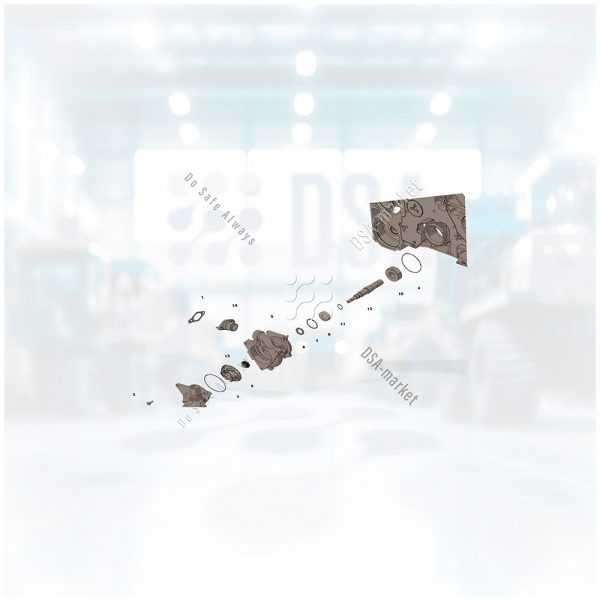 288214400 водяной насос Cummins