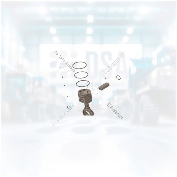 380621900 поршень в сборе Cummins