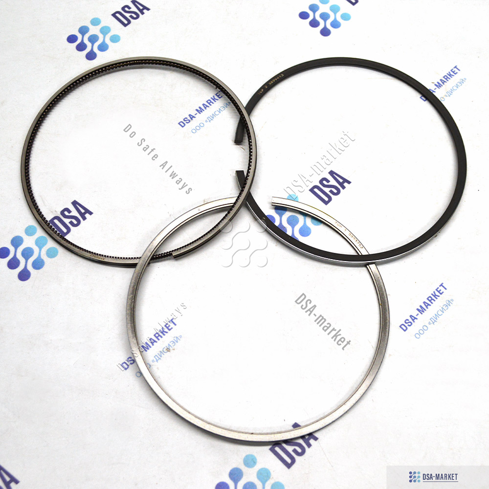 3803977 Кольца поршневые комплект на 1 поршень CUMMINS 3803705 6B5 9 ISM CM570 ISM CM876 ISM11 CM876 M103 ISM11 CM876 SN M11 CELECT M11 CELECT PLUS M11 MECHANICAL QSM11 CM570 QSM11 CM876 QSM11 CM876 M101 QSM11 CM876 M102M