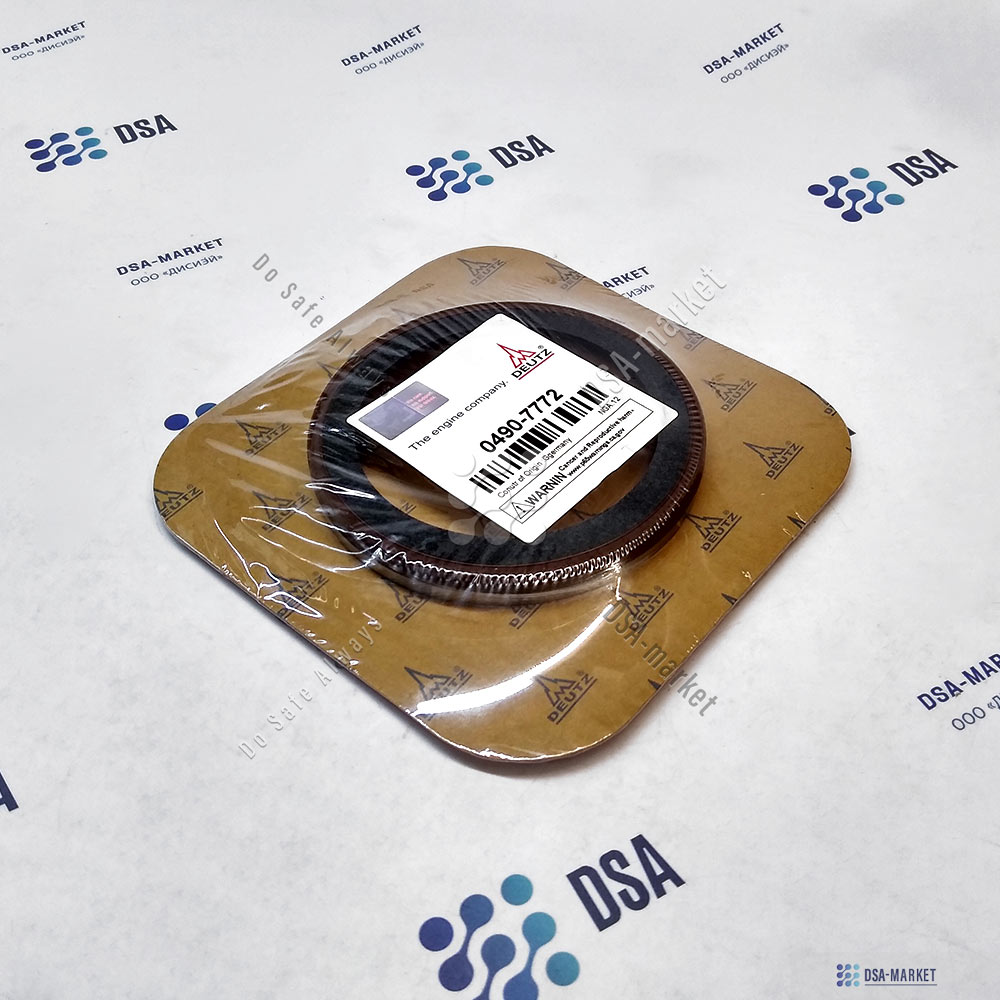 04907772 Сальник коленвала передний Deutz 0490 7772