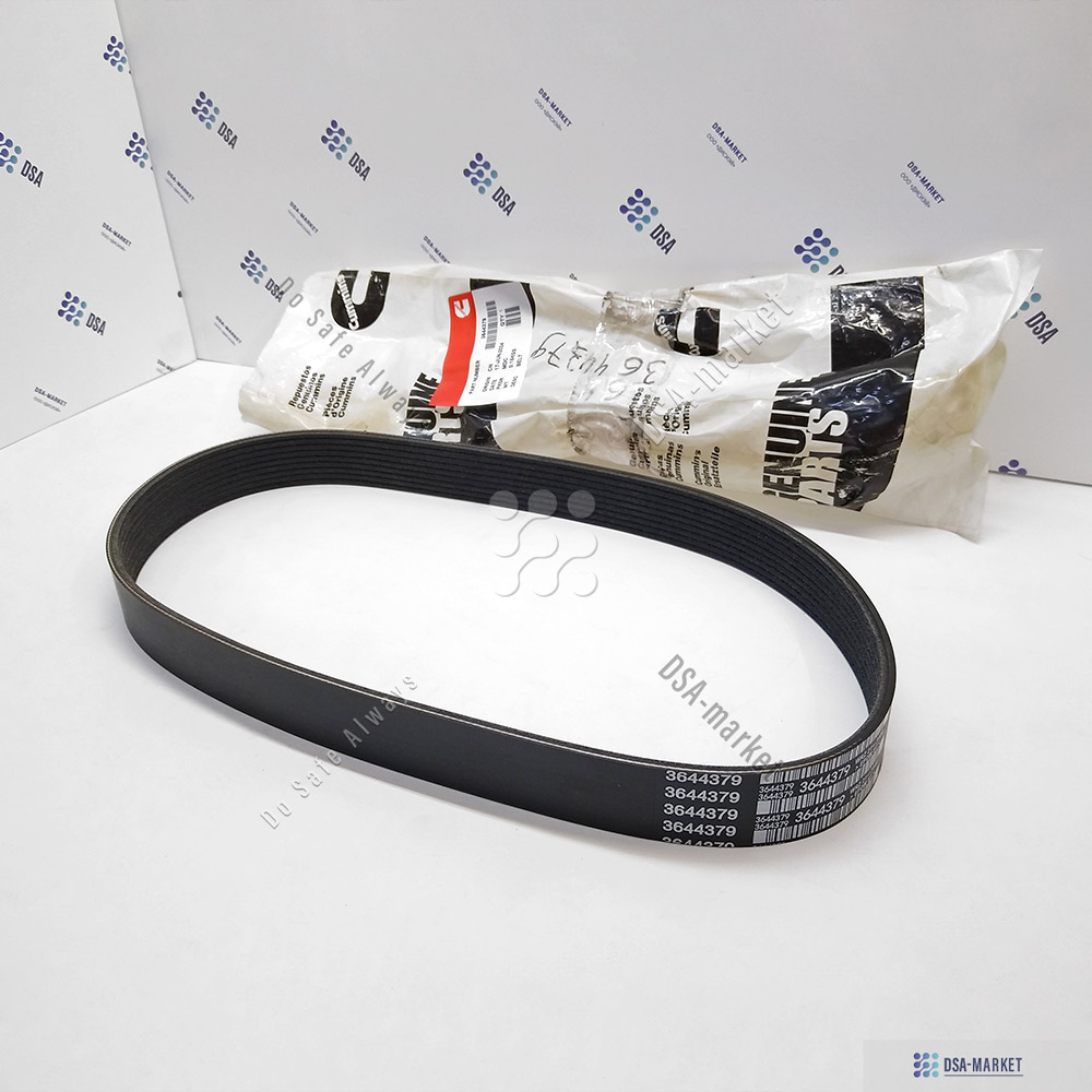 3644379 Ремень привода генератора  3639279 363927900 364437900 GTA38 K38 KTA38GC QSK38 G50 K50 K50 DPM QSK50