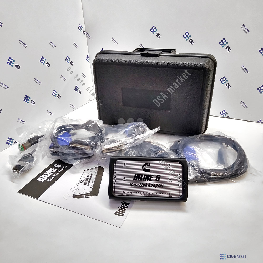 2892093 Диагностический адаптер Cummins Inline 6 комплект с кабелями 2892092 CUMMINS 2892092