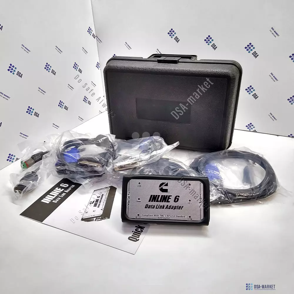 2892093 Диагностический адаптер Cummins Inline 6 комплект с кабелями 2892092 CUMMINS 2892092